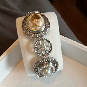 Magnolia and Vine Bracelet